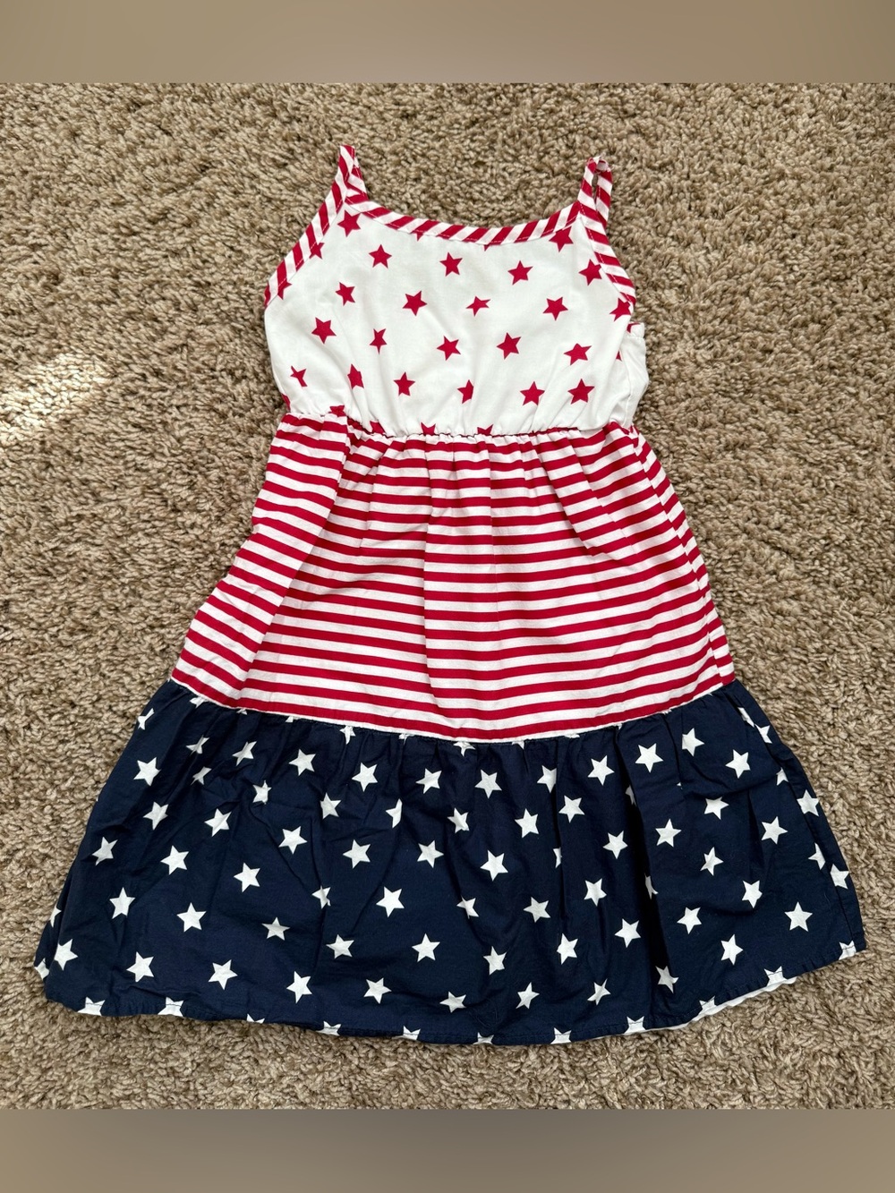 The Children’s Place Patriotic Dress Size 5/6